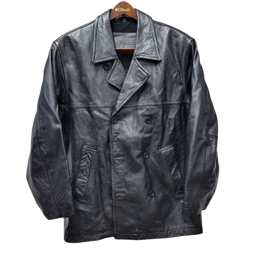 Kenneth Cole Reaction Men's Gordon & Ferguson Cow Hide Genuine Leather Medium